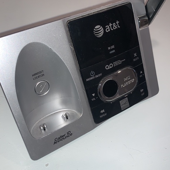 AT&T Cordless Phone with Base Answering Machine System Caller ID Announce - Picture 4 of 5